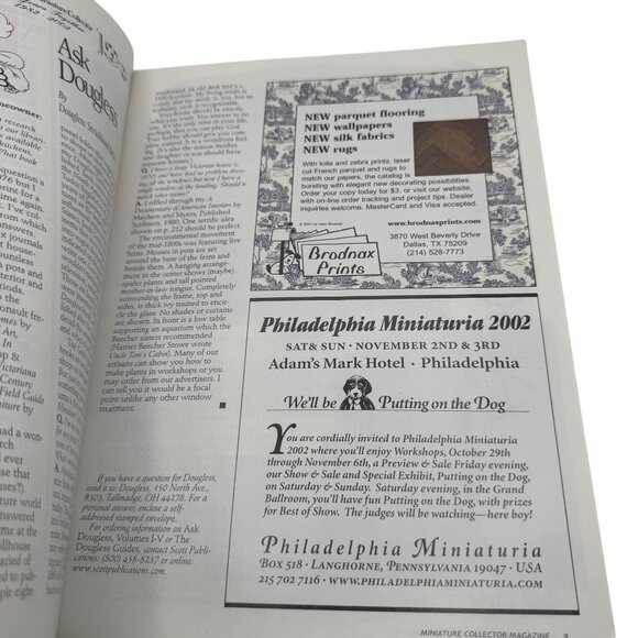 Miniature Collector Magazine June 2002 Worlds Favorite Dollhouse Guide - Picture 9 of 9
